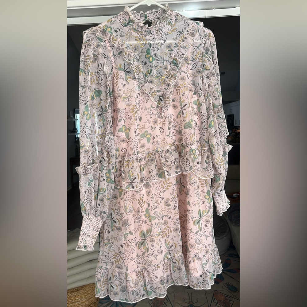 River island long sleeve dress, size 12